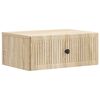 vidaXL Nočna omarica Sonoma hrast 49 x 34,5 x 20 cm Inženirski les