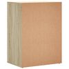 vidaXL Komoda sonoma hrast 60x39x80 cm inženirski les