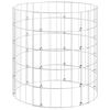 vidaXL Okrogel gabion pocinkano jeklo &Oslash;50x50 cm