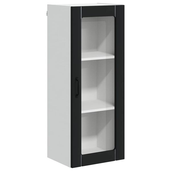 vidaXL Kuhinjski element Črna 40 x 31 x 100 cm Konstruiran les