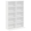 vidaXL CD omara 2 kos Bela 33 x 23,5 x 97,5 cm Inženirski les