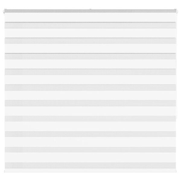 vidaXL Zebra senčilo bela 155x150 cm tkanina &scaron;irina 150,9cm poliester