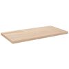 vidaXL Mizna plo&scaron;ča 80x40x2,5 cm trdna borovina pravokotna