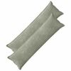vidaXL Prevleka za blazino 2 kos HOUTEN Zelena 40 x 145 cm