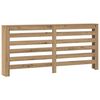 vidaXL Pokrov za radiator hrast 175x20x82 cm inženirski les