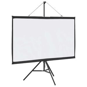 vidaXL Projekcijsko platno s stojalom 72 palcev 16:9
