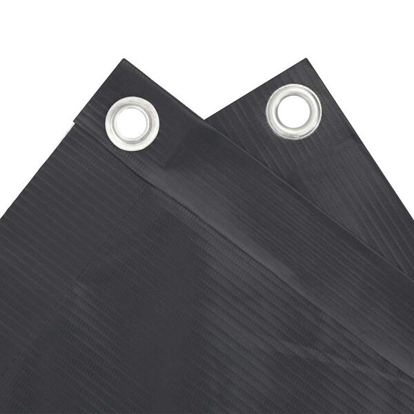 vidaXL Balkonsko platno za zasebnost antracitno 400x90 cm PVC