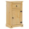 vidaXL Kopalni&scaron;ka omarica Corona 45x33x80 cm trdna borovina