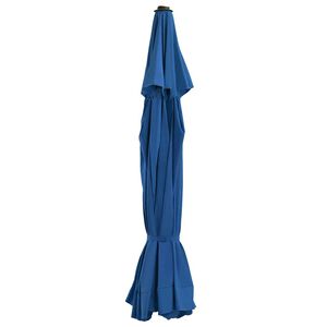 vidaXL Nadomestna tkanina za zunanji senčnik sinje modra 515 cm