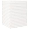 vidaXL Vrtno cvetlično korito belo 50x50x68,5 cm trdna borovina