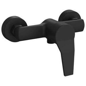 vidaXL Me&scaron;alna pipa za tu&scaron; Črna G 1 / 2 palca Medenina