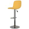 vidaXL Barski stolčki 2 kosa rumeno blago