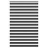 idaXL Zebra senčilo črna 140x230 cm tkanina &scaron;irina 135,9 cm poliester