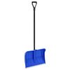 vidaXL Lopata za sneg modra 147 cm kovina