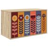 vidaXL Stenska TV omarica ESSEN 69 x 33 x 40 cm Sonoma hrast