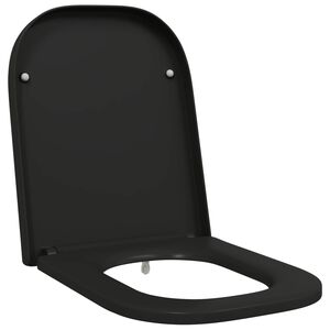 vidaXL Pokrivalo za strani&scaron;če Črna 47,5 x 35 x 3,6 cm Duroplast