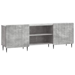 vidaXL TV omarica Betonsko siva 150 x 31 x 52 cm Inženirski les