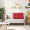 vidaXL Poglavni vzglavnik Rdeča 80 x 24 x 50 cm blago