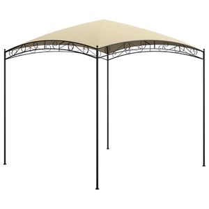vidaXL Paviljon 3x3x2,65 m krem 180 g/m&sup2;
