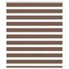 vidaXL Zebra senčilo rjave 125x150 cm tkanina &scaron;irina 120,9cm poliester