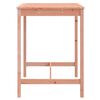 vidaXL Vrtna miza 82,5x82,5x110 cm trden les douglas