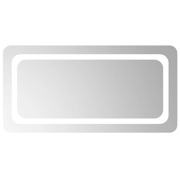 vidaXL LED kopalni&scaron;ko ogledalo 80x40 cm