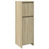 vidaXL Kopalni&scaron;ka omarica sonoma hrast 30x30x95 cm iverna plo&scaron;ča