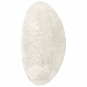 vidaXL Preproge za povr&scaron;ine HUARTE krema 80 x 150 cm Poliester