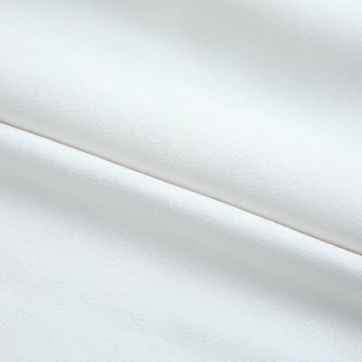 vidaXL Zatemnitvene zavese z obešali 2 kosa umazano bele 140x175 cm