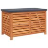 vidaXL Vrtna &scaron;katla za shranjevanje 60x50x55 cm trden evkaliptusov les