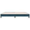 vidaXL posteljni okvir brez vzmetnice temno modra 180x210 cm žamet