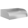 vidaXL Slap z LED lučmi 45x34x14 cm nerjaveče jeklo 304