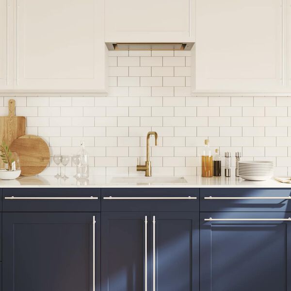 vidaXL Ročaji za omarico 5 kosov srebrna 480 mm nerjaveče jeklo