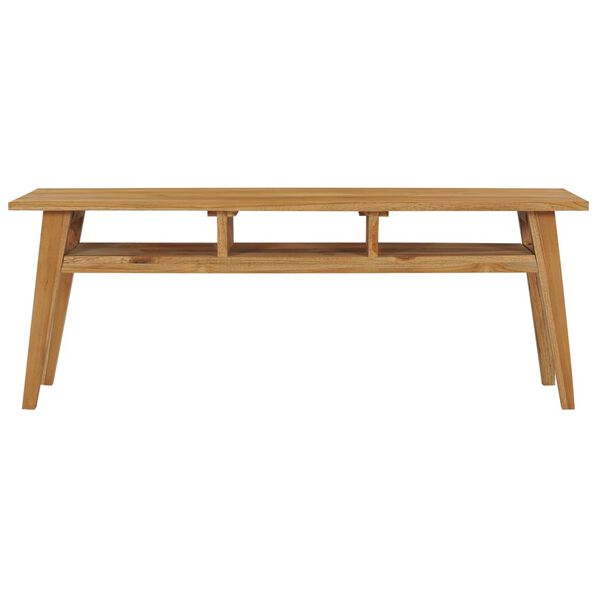 vidaXL TV omarica 120x35x45 cm trdna tikovina