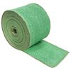 vidaXL Jutov zvitek 10 x 2500 cm Zelena