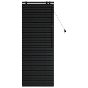 vidaXL Venecijanska žaluzija Črna 60 x 160 cm 35 mm