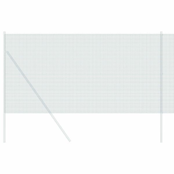 vidaXL Ograja z varjeno žico Zelena 1.4 x 10 m