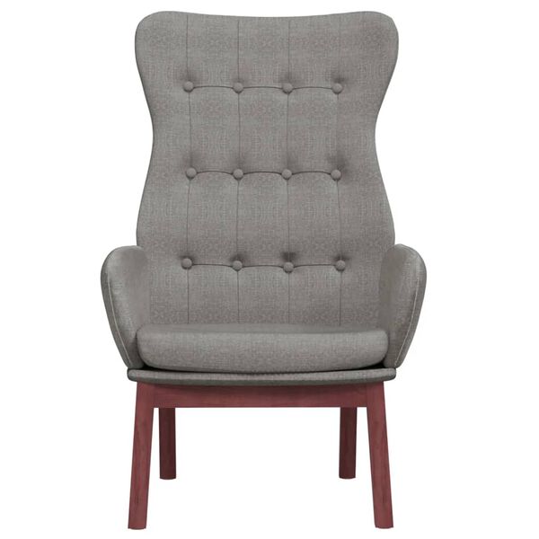 vidaXL Stol za spro&scaron;čanje svetlo sivo blago