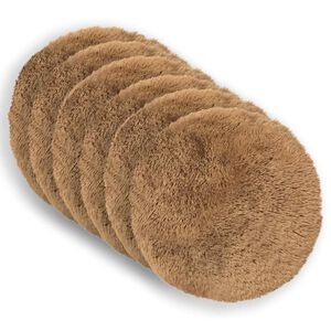 vidaXL Blazina z blazino HEERLEN 2 kos Taupe PV flis