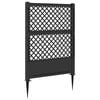 vidaXL Re&scaron;etka z bodico Antracit 99 x 6 x 165 cm PP
