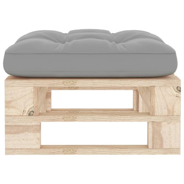 vidaXL Vrtni tabure iz palet impregnirana borovina