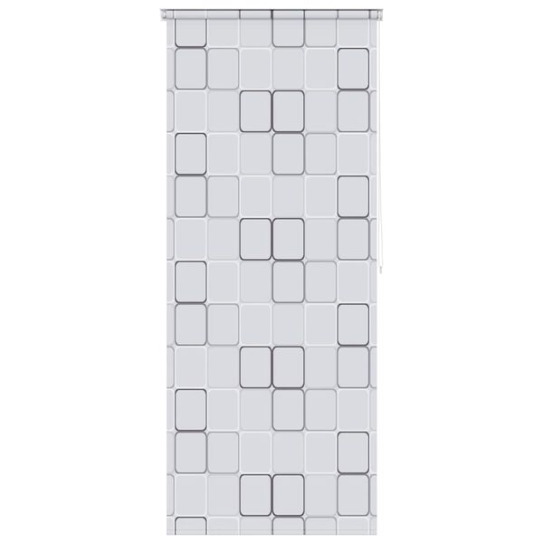 vidaXL Rolo zavesa za prho 100x240 cm kvadratni vzorci