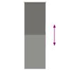 vidaXL Roller Blind Blackout siv 50x150 cm &Scaron;irina tkanine 45,7 cm