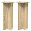 vidaXL Stojalo za rastline 2 pcs Sonoma hrast 40 x 40 x 80 cm