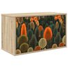 vidaXL Stenska TV omarica ZAANDAM 69 x 33 x 40 cm Sonoma hrast