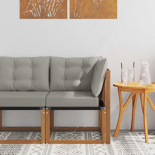 vidaXL Zunanja kotna sedežna garnitura