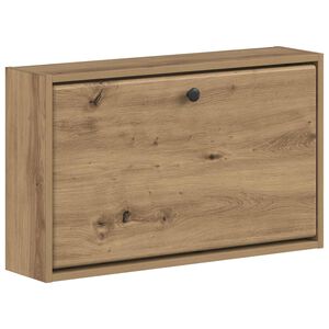 vidaXL Omara za čevlje, pritrjena na steno BREDA 71 x 17 x 43 cm