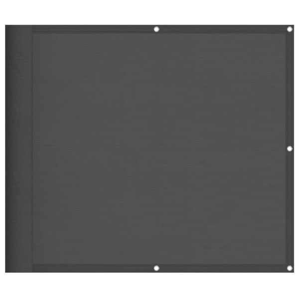 vidaXL Balkonsko platno antracitno 90x700 cm 100 % poliestrski oxford