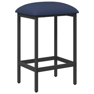 vidaXL Barski stol Modra 40 x 32 x 64 cm Inženirski les