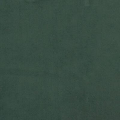vidaXL Posteljno vzglavje 2 kosa temno zeleno 80x7x78/88 cm žamet